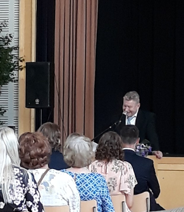 Vanhemman puhe, Johan Perälahti