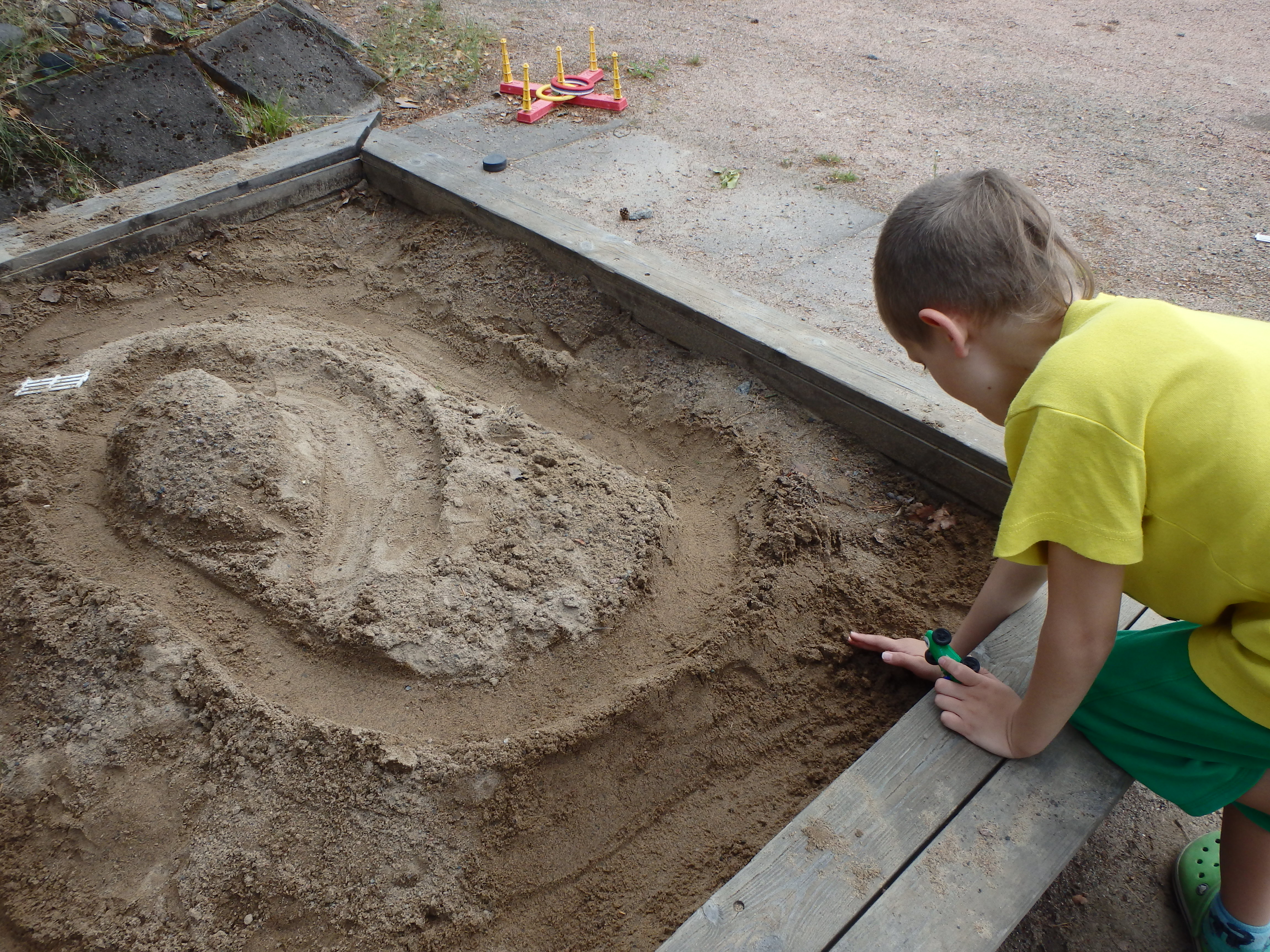 Neppisradan valmistelua