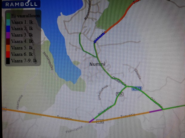 Koululiitu luokitus kiertotielle